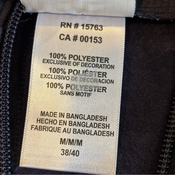 SEATTLE KRAKEN NHL Men’s Zip Up Collared Long Sleeve Blue/Purple Like New Medium - Picture 7 of 10